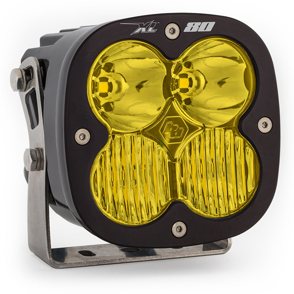 LED Light Pods Baja Amber Lens Spot Each XL80 Driving/Combo Baja Designs