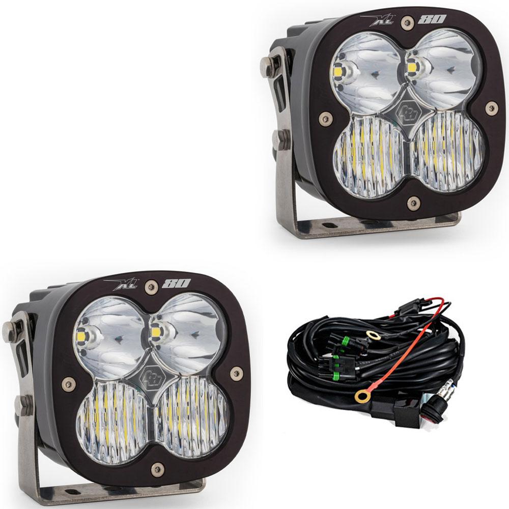 LED Light Pods Driving Combo Pattern Pair XL80 Series Baja Designs