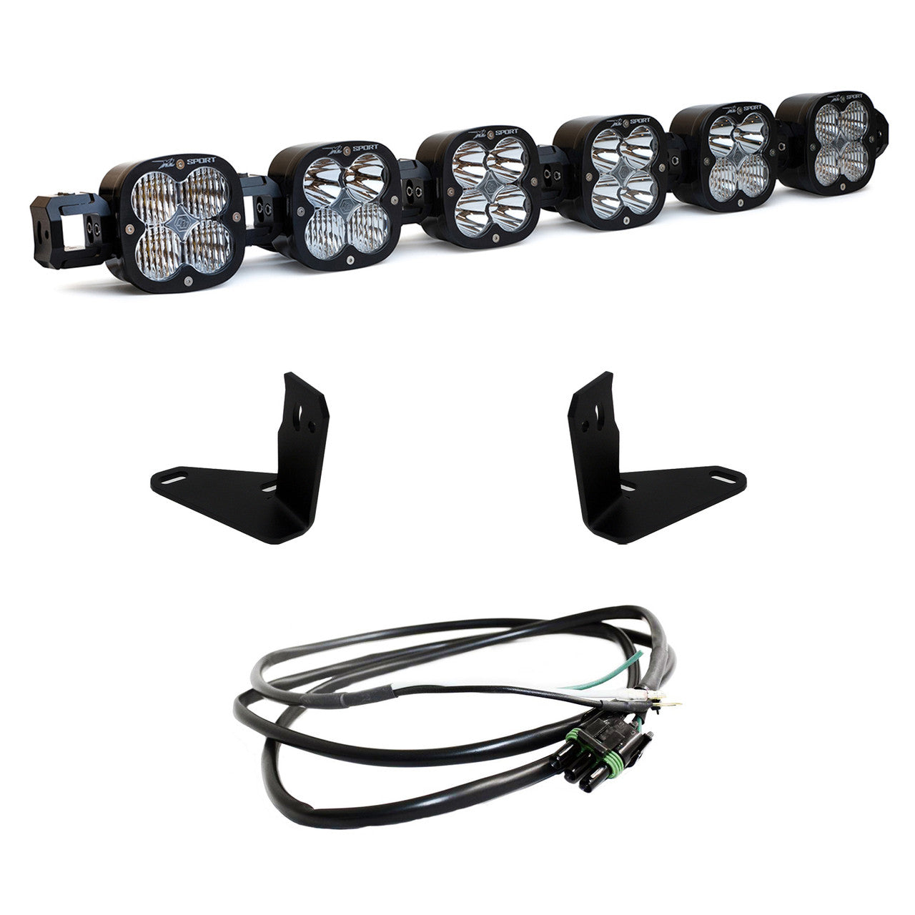 FORD XL LINKABLE BUMPER LIGHT KIT - FORD 2021-2026 BRONCO; 2022-2026 BRONCO RAPTOR; NOTE: W/ OE STEEL BUMPER