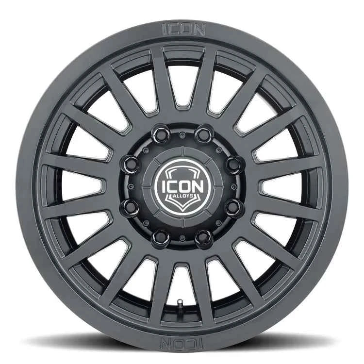 ICON ALLOYS RECON SLX, SATIN BLACK, 18 X 9 / 8 X 170, 6MM OFFSET, 5.25" BS
