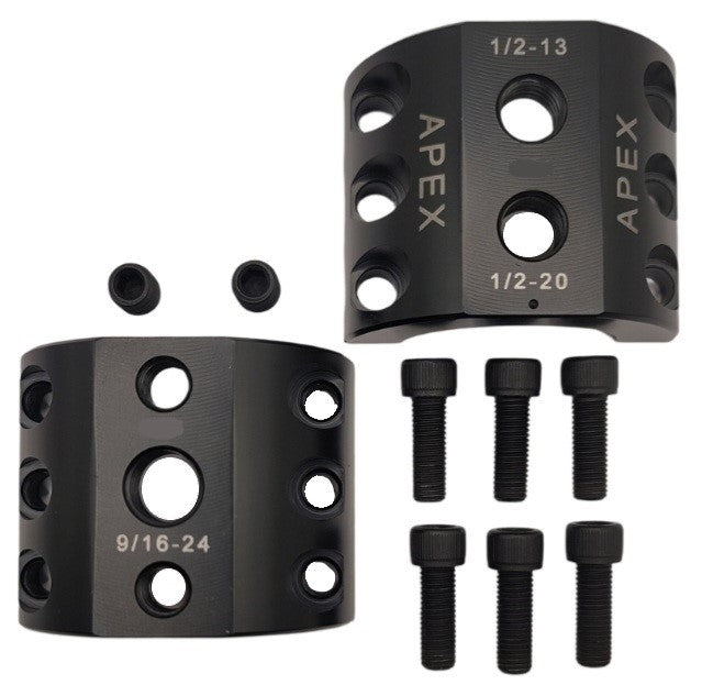 DC1.5-B - Steering Stabilizer Clamp Black Zinc, 1.5" ID, Universal