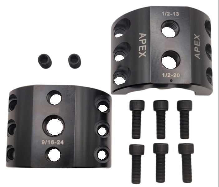 DC2.125-B - Steering Stabilizer Clamp Black Zinc, 2.125 " ID, Universal