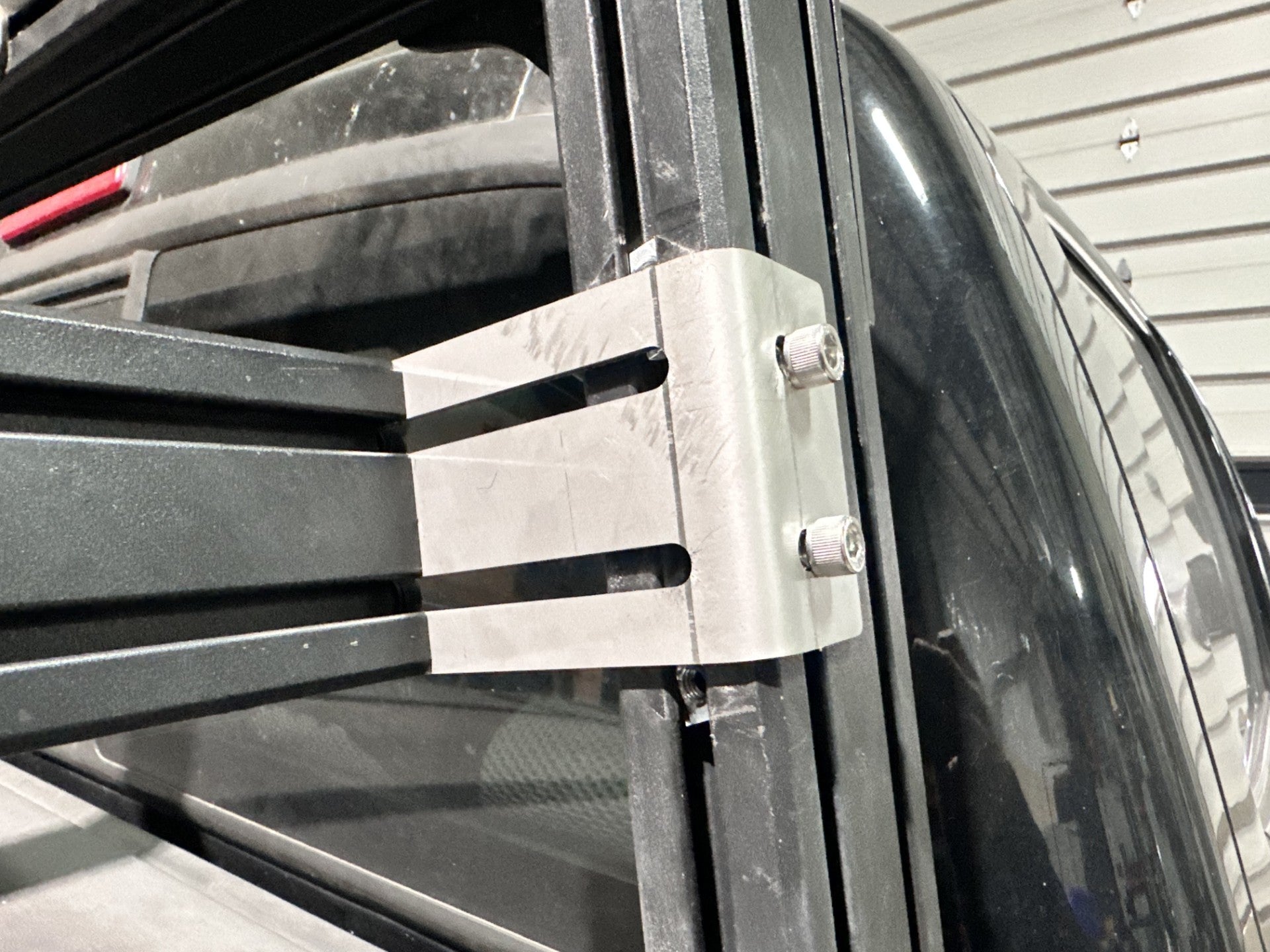 XTR Recessed Side Brace Brackets | Slim Rack Profile