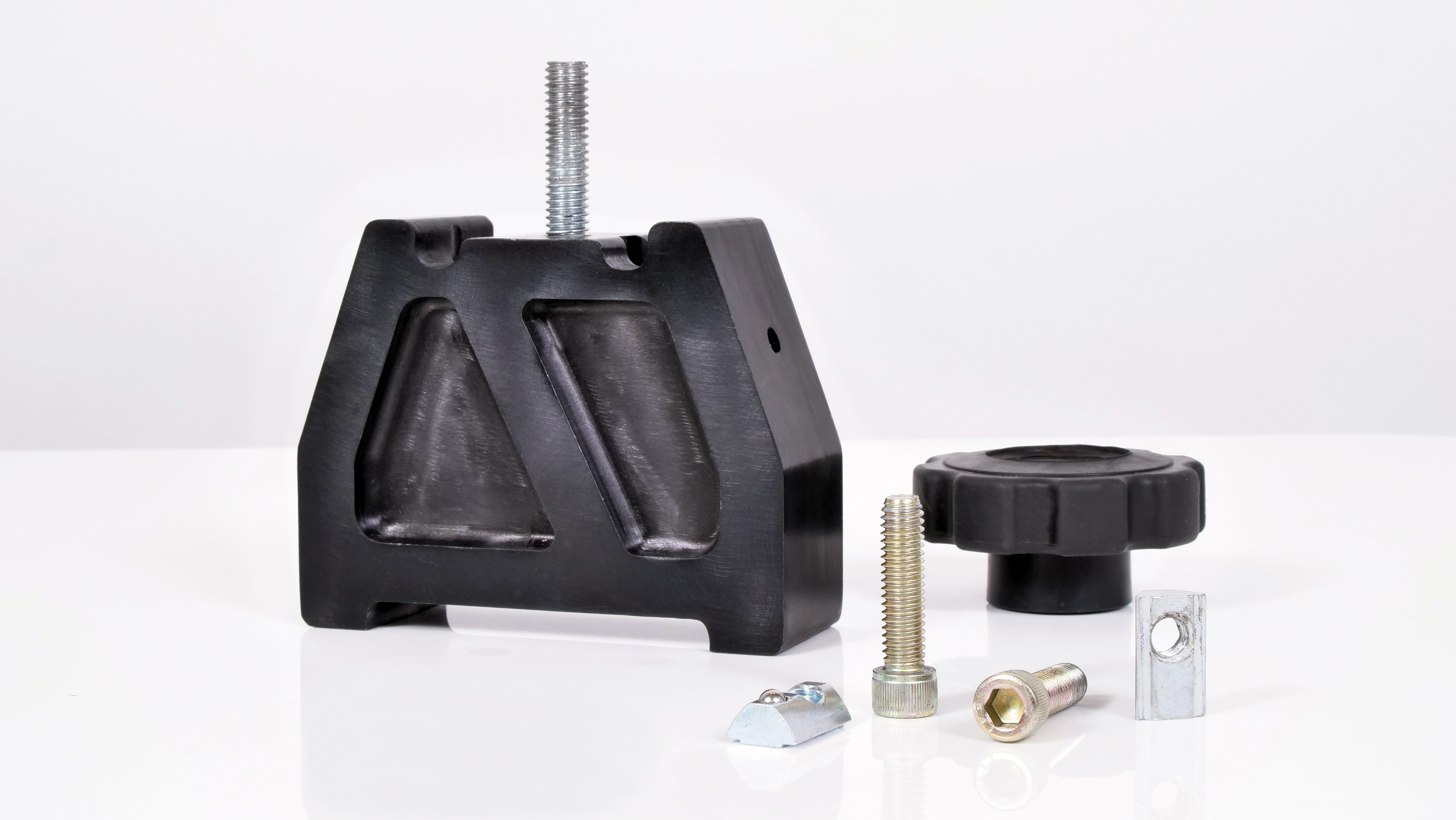 Hi-Lift Jack Mount for Bed Racks | XTR CNC Aluminum