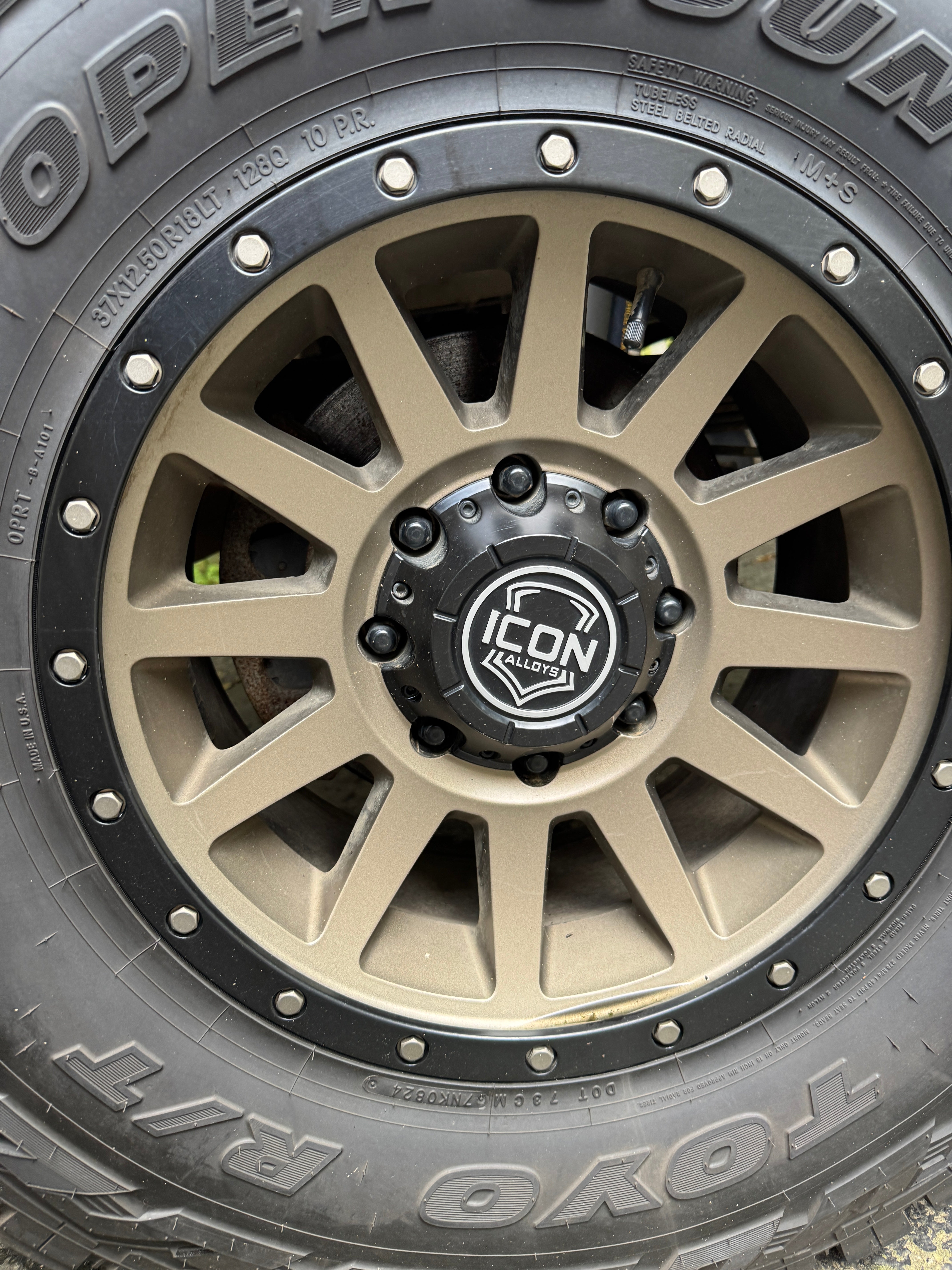 Super Duty Wheel Hub Cover for ICON Wheels