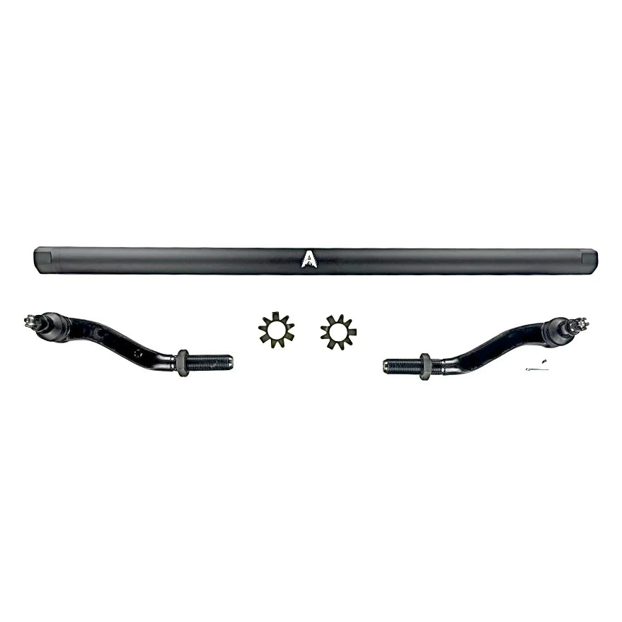 Apex Chassis JEEP WRANGLER JL & GLADIATOR JT - 2.5 TON TIE ROD ASSEMBLY - DANA44 - BLACK ALUMINUM