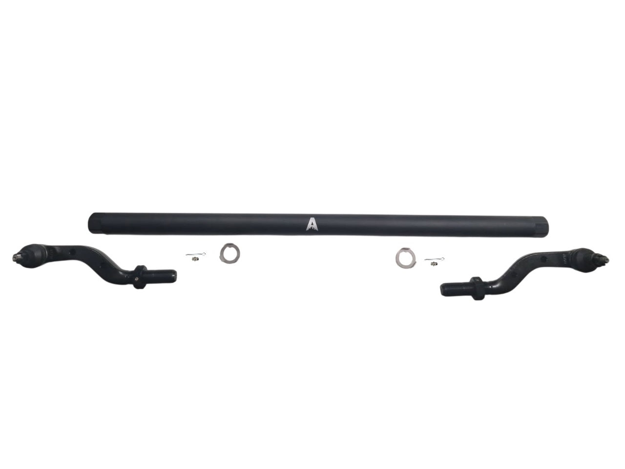 KIT122 - Jeep Wrangler JL & Gladiator JT - 2.5 Ton ProLock Tie Rod Assembly - Dana30 - Black Aluminum