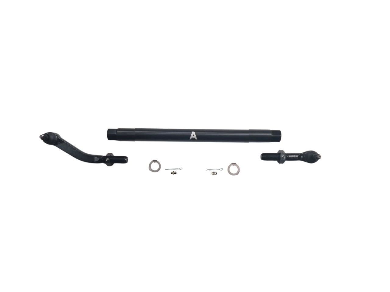 KIT137 - Jeep Wrangler JK 2.5Ton ProLock Drag Link Assembly - NoFlip - Black Aluminum
