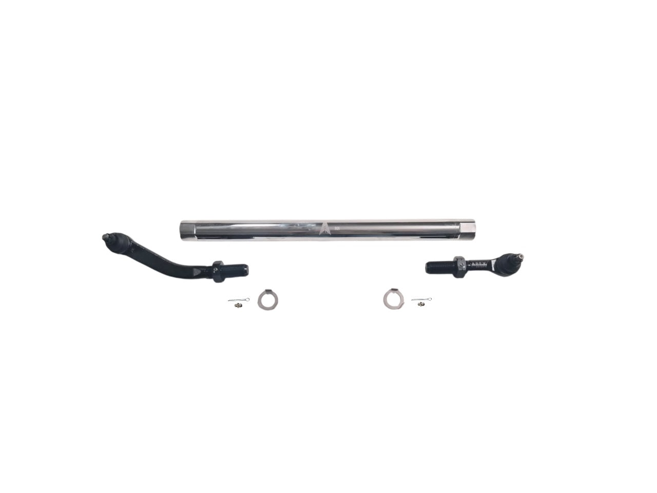 KIT142 - Jeep Wrangler JK 2.5Ton ProLock Drag Link Assembly - NoFlip - Polished Aluminum