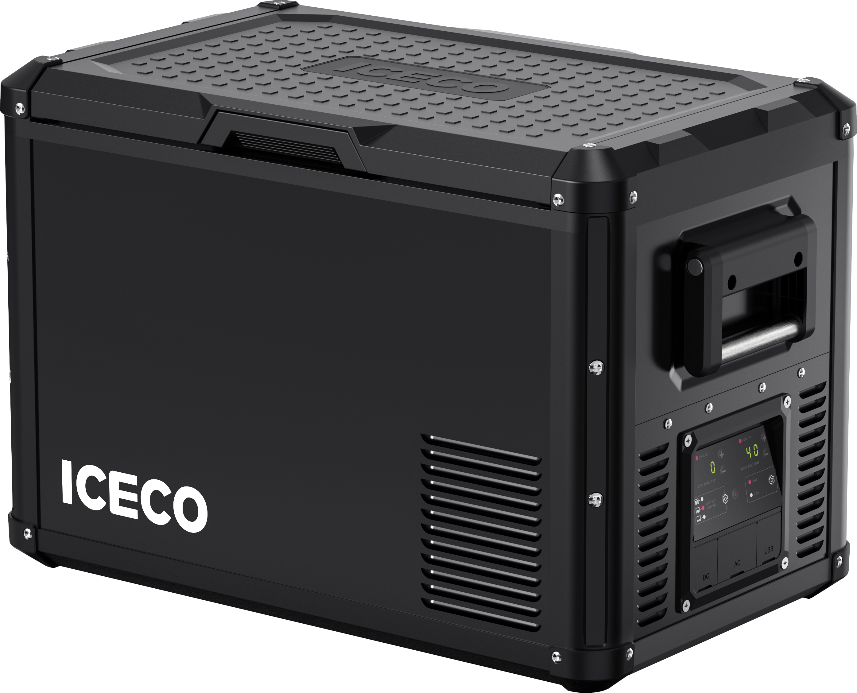 VL45ProD Dual Zone Portable Freezer - Black | ICECO