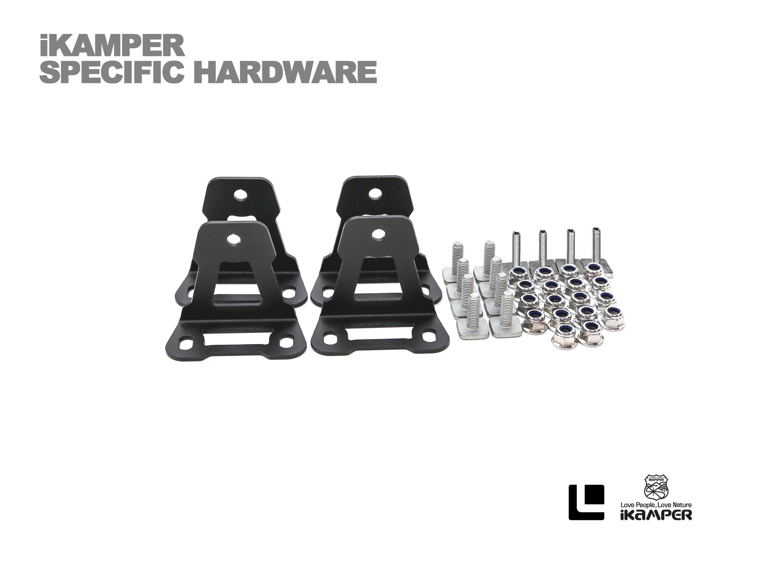 Leitner INEOS GRENADIER ROOF TOP TENT BRACKETS | GRENADIER Load Bar Kit Specific