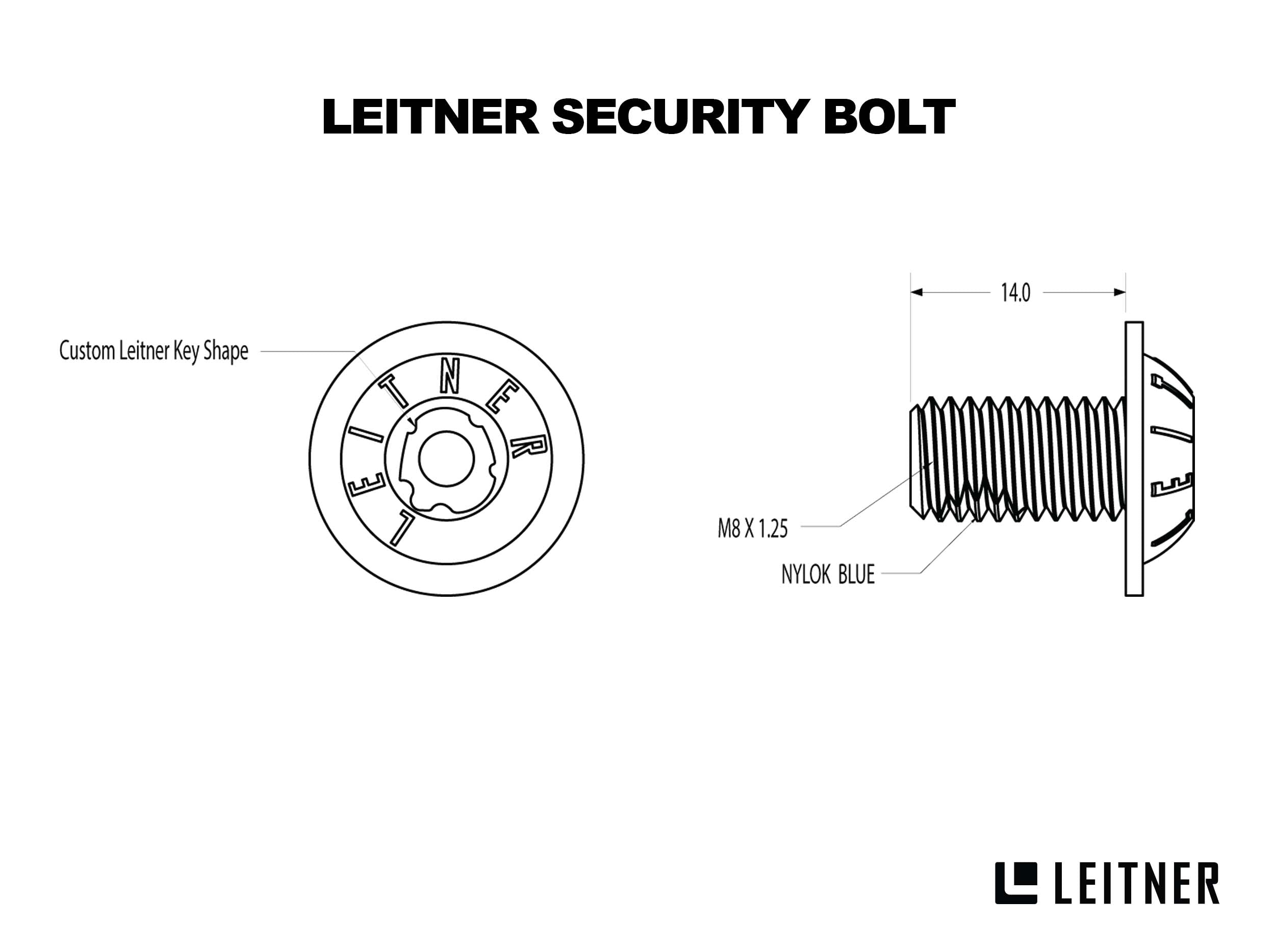 SECURITY BOLT KIT