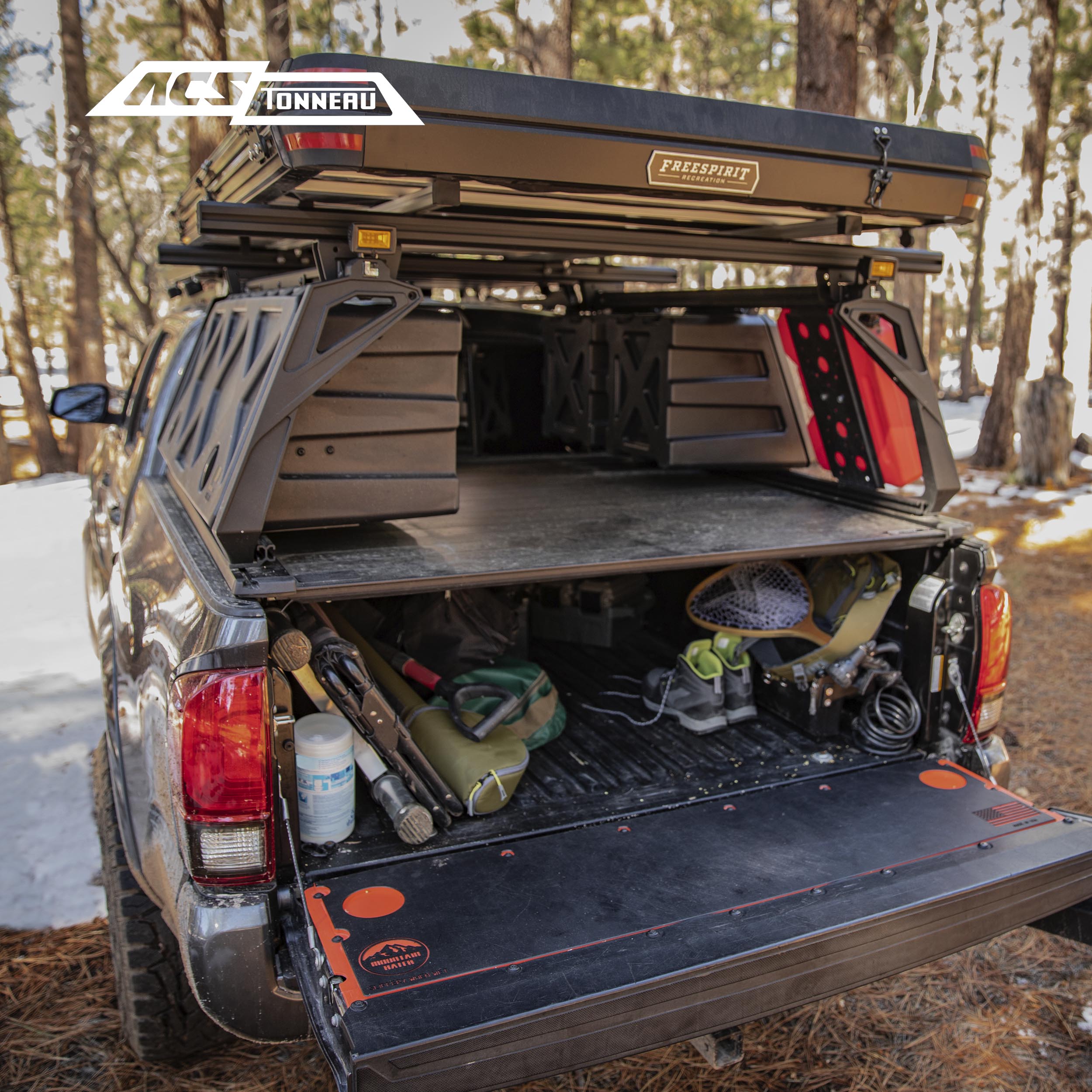 Leitner ACS FORGED TONNEAU - RAILS ONLY - Nissan