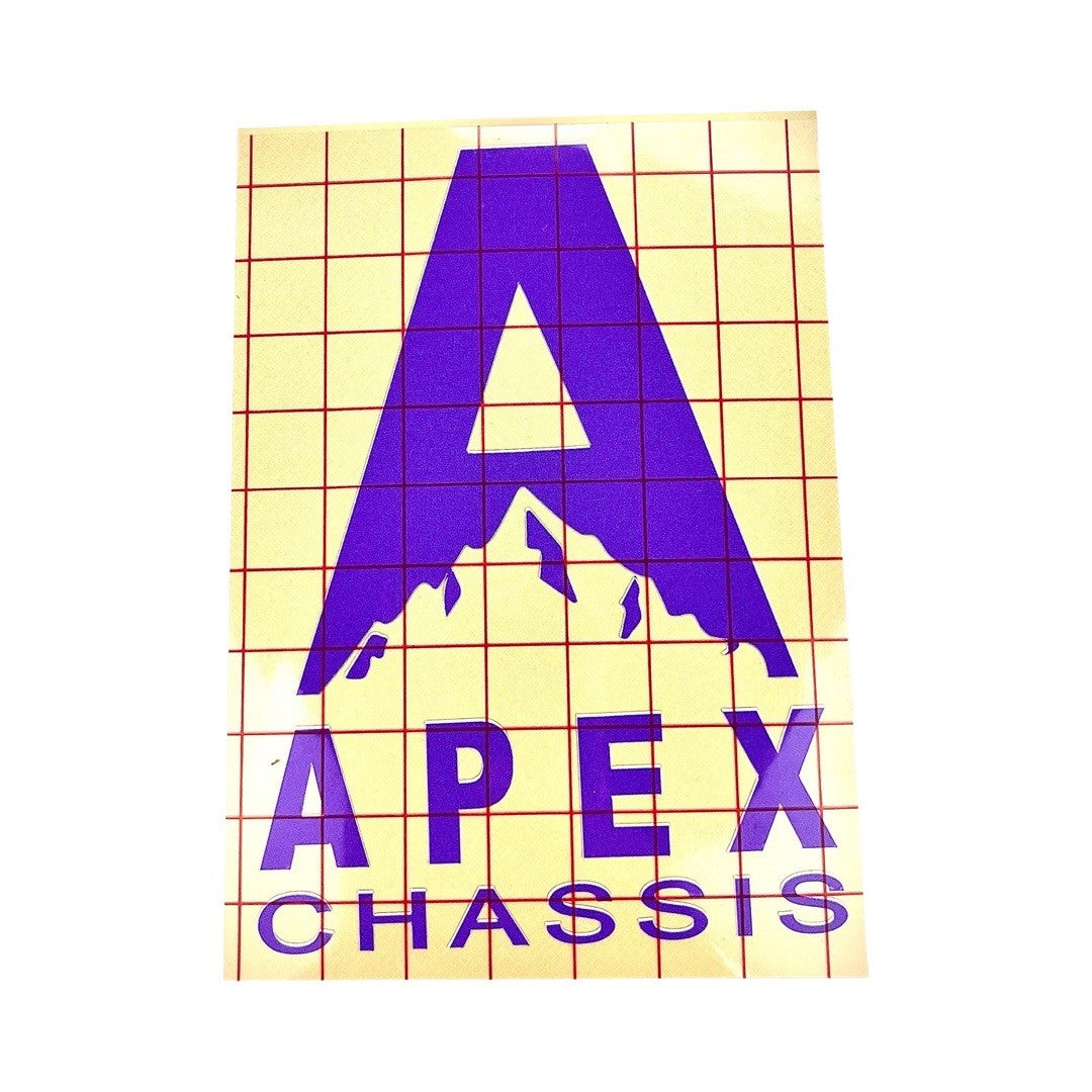 Apex Vinyl Transfer Sticker-Purple