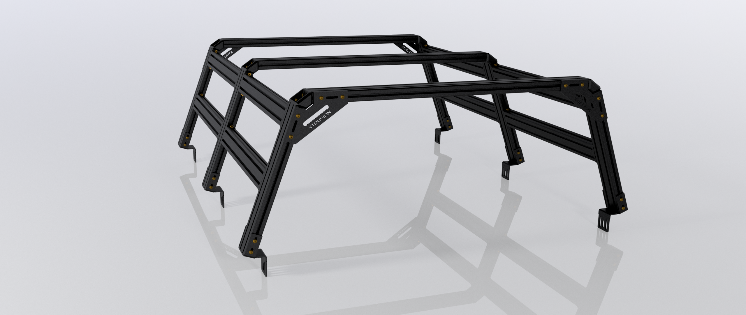 Dodge Ram 2500/3500 HD XTR3 Pre-configured Bed Rack (Tapered Bed) | XTR3