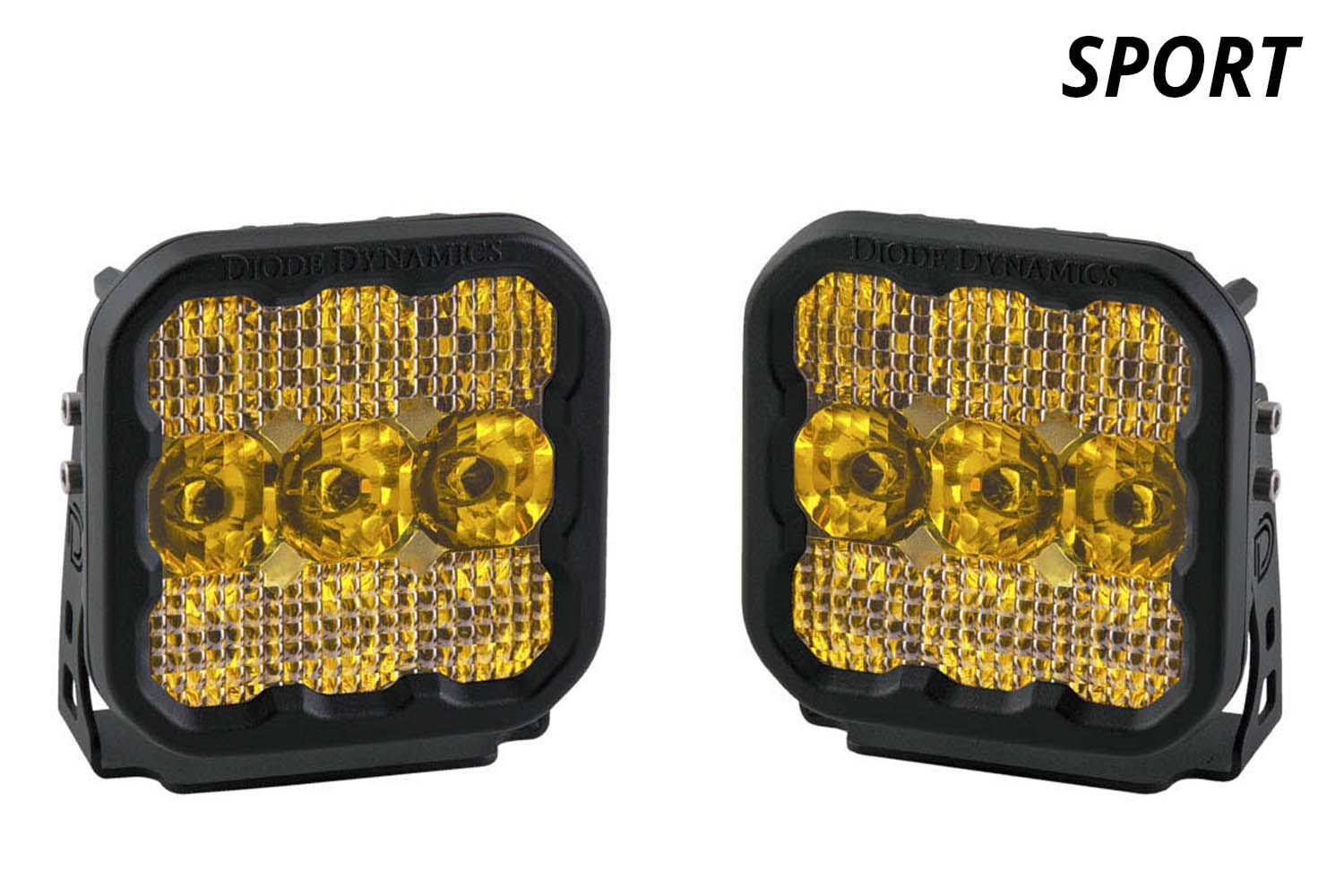 SS5 Yellow Sport LED Pod (pair)