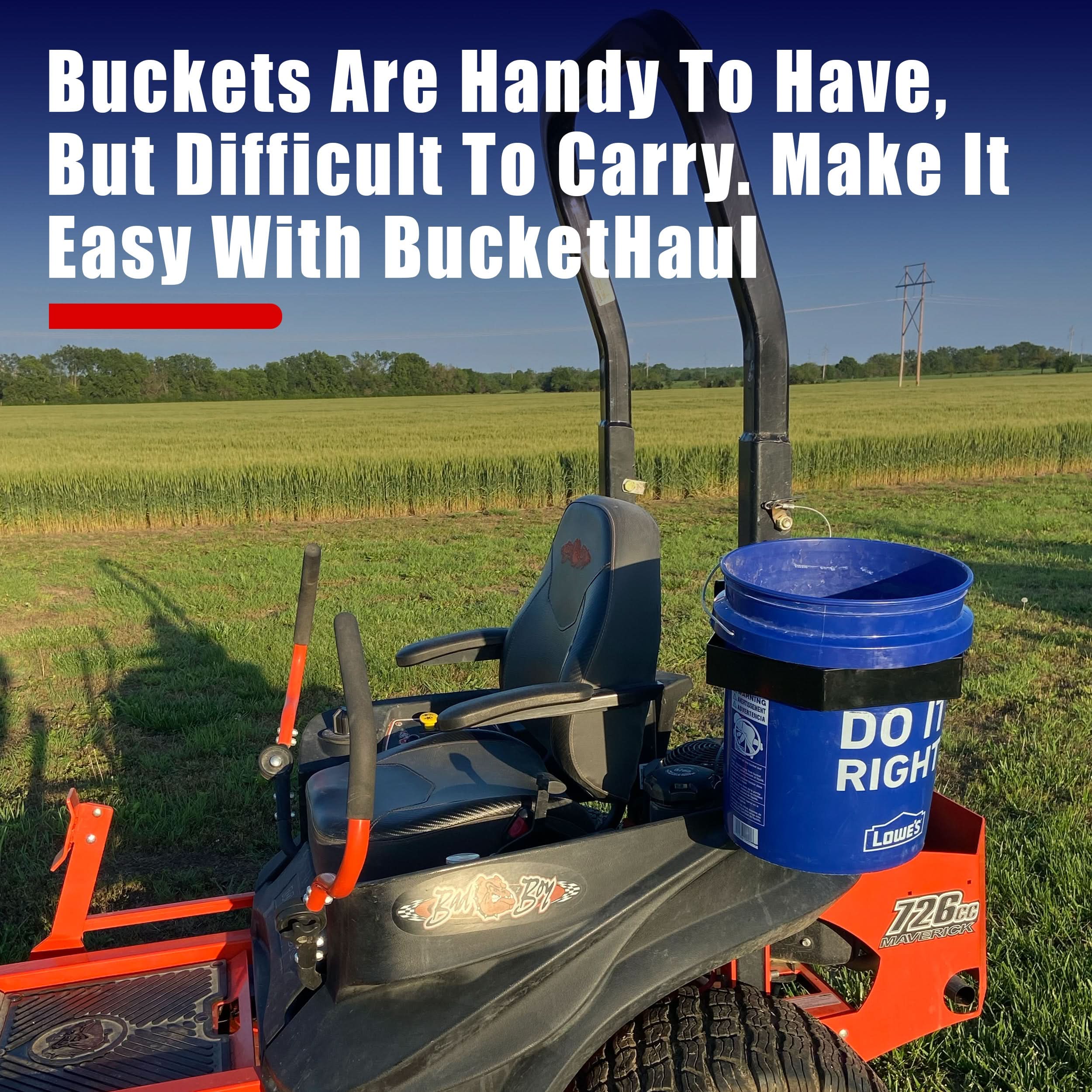 BucketHaul Snap-Lok Rotating Mount for Tubing and ROPS