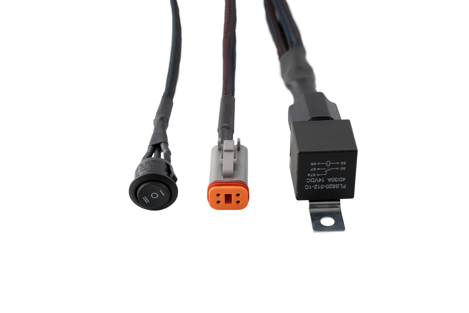 Diode Dynamics Heavy Duty Single Output 4-pin Wiring Harness