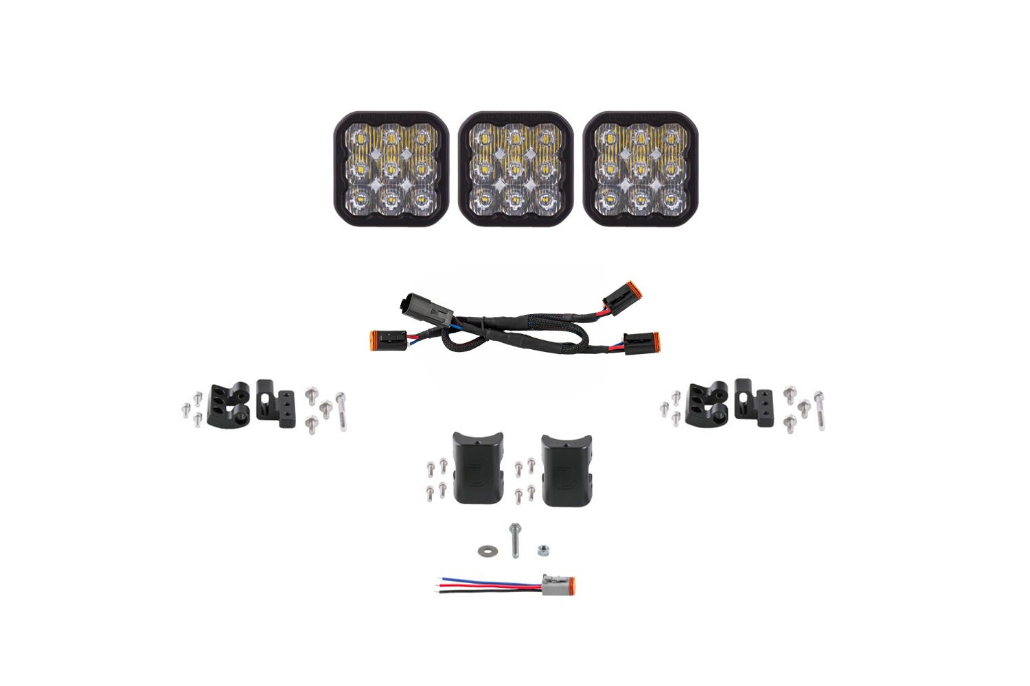 Diode Dynamics SS5 CrossLink 3-Pod LED Light Bar (one)