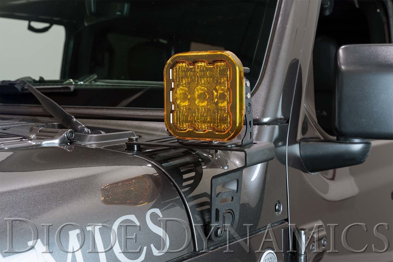 Diode Dynamics SS5 LED Pod Cover, Yellow (one)