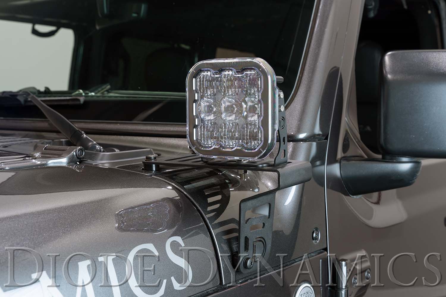 Diode Dynamics SS5 LED Pod Cover, Clear (one)