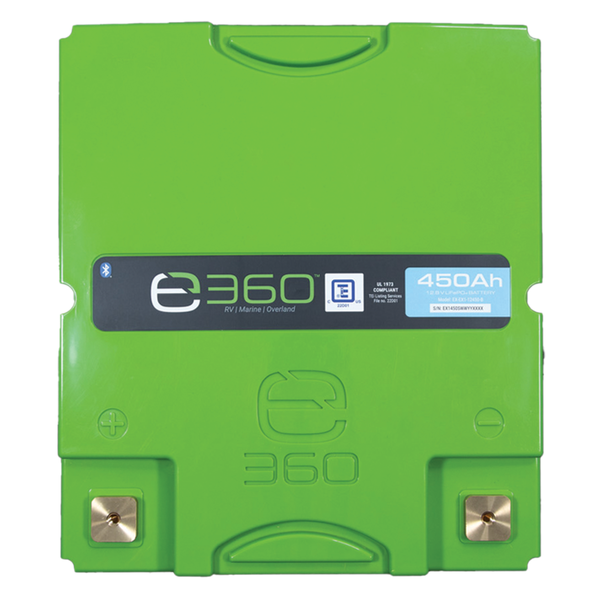 12V 450Ah LiFePO4 Lithium Battery – EX1 SmartTalk™