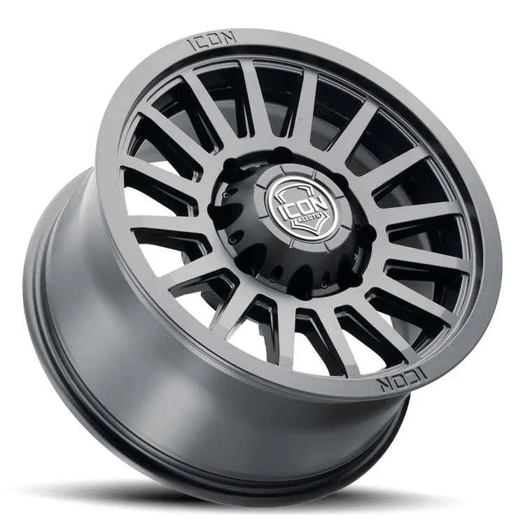 ICON ALLOYS RECON SLX, SATIN BLACK, 18 X 9 / 8 X 170, 6MM OFFSET, 5.25" BS