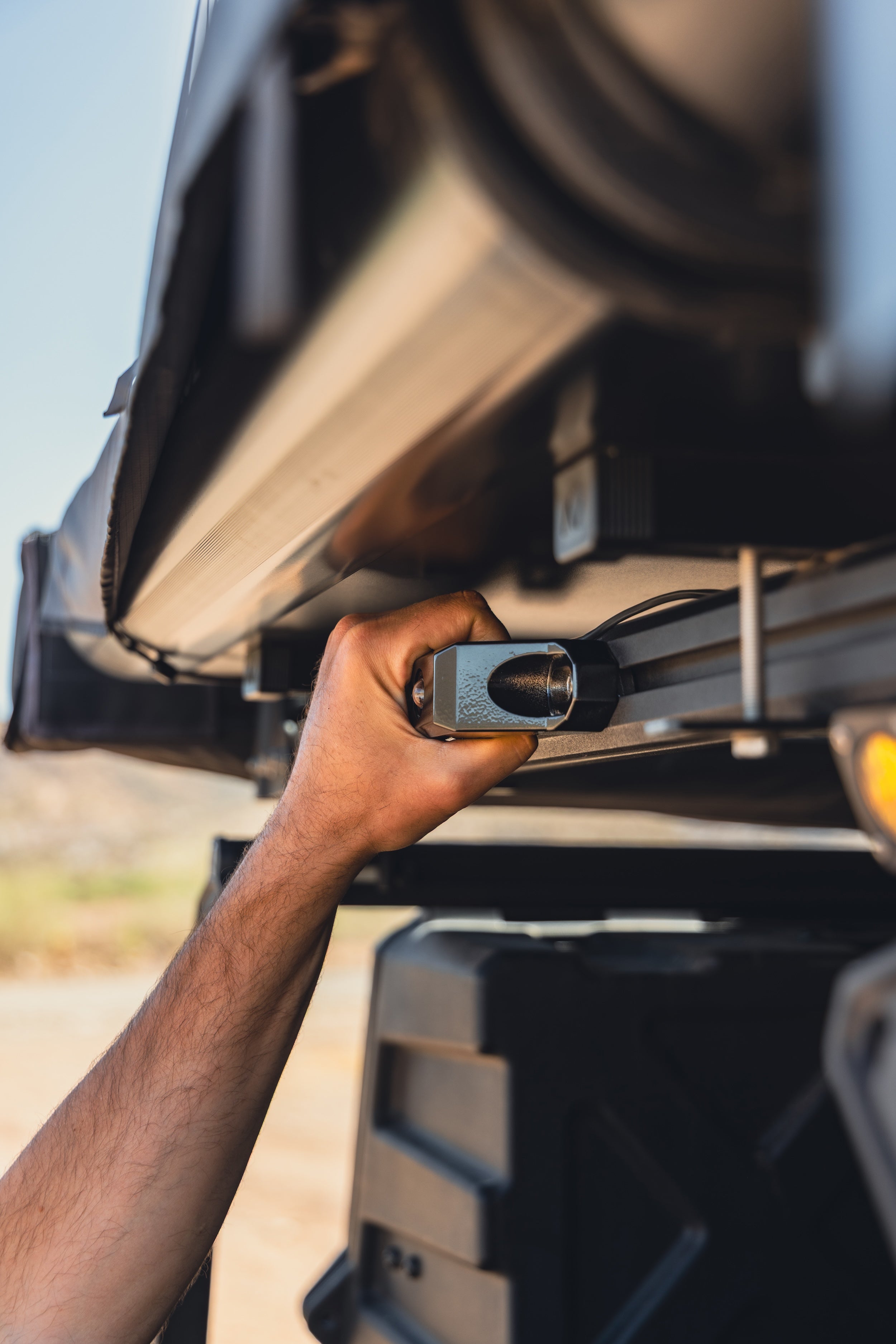 Billet Handle with Integrated Third Brake Light (Morimoto LED) – Truck Overland Upgrade