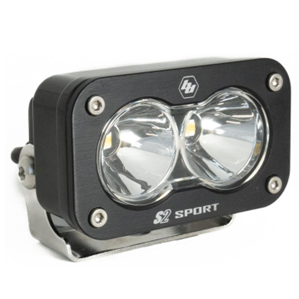 S2 Sport Black LED Auxiliary Light Pod - Universal