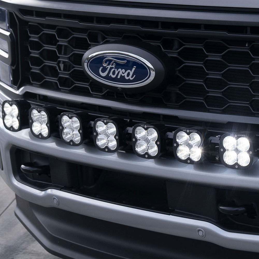 Baja Designs 7XL Linkable Bumper Light Kit 2023-On Ford F-250/350 Super Duty Multi-Pattern Clear