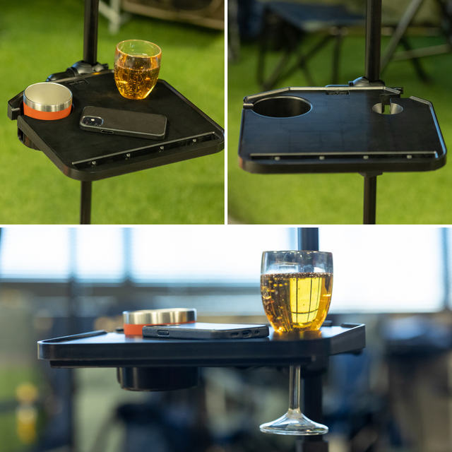 23zero Universal Camp Tray Table & Cup Holder