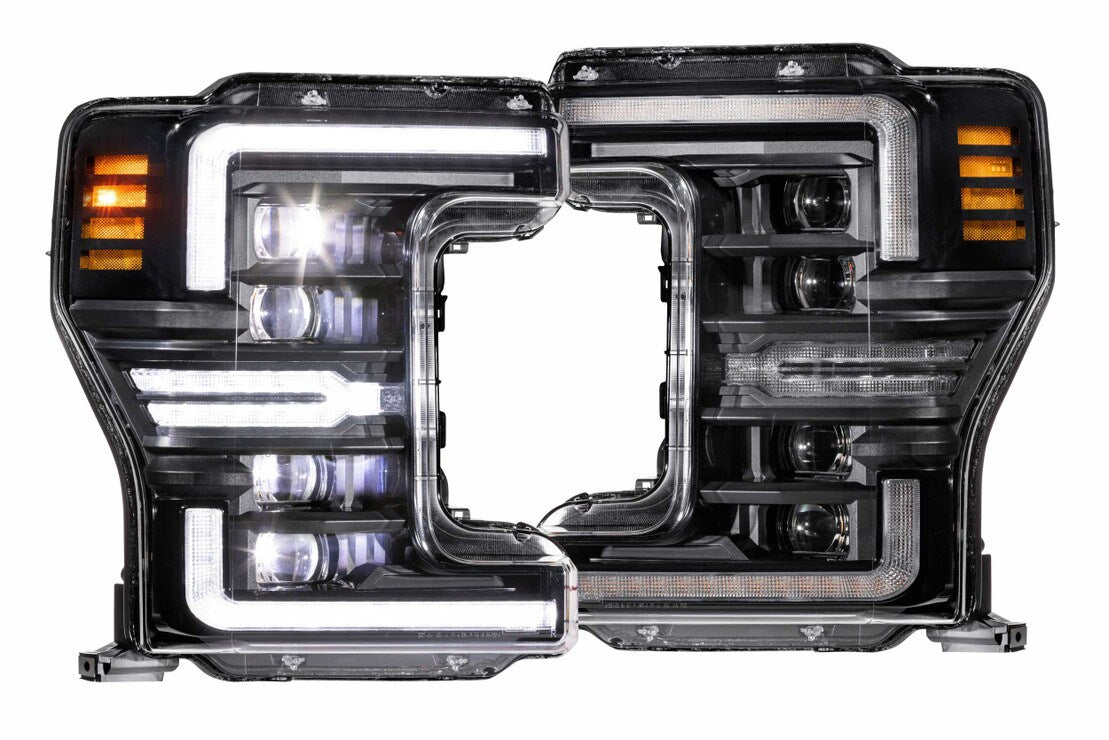 Morimoto Ford Super Duty (17-19) XB LED Headlights Get 2 White DRL Bi-LED Headlights