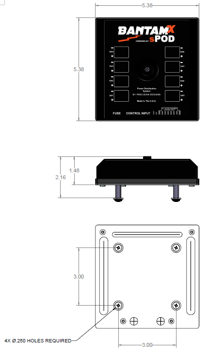 sPOD BantamX HD - Universal