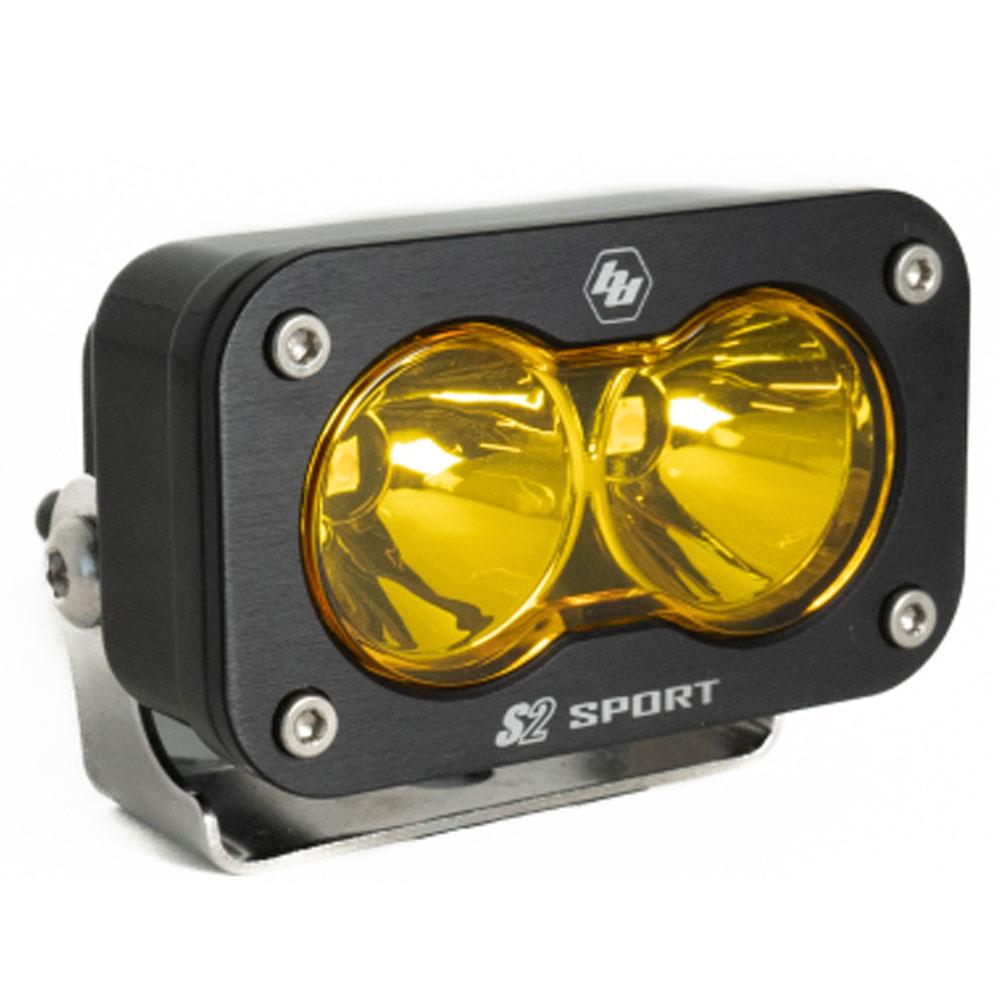 S2 Sport Black LED Auxiliary Light Pod - Universal