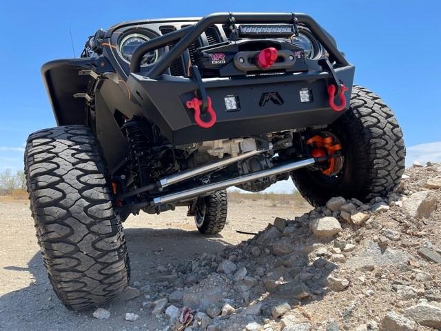KIT120 - Jeep Wrangler JL & Gladiator JT - 2.5 Ton ProLock Tie Rod & Drag Link Assembly - Blk Aluminum