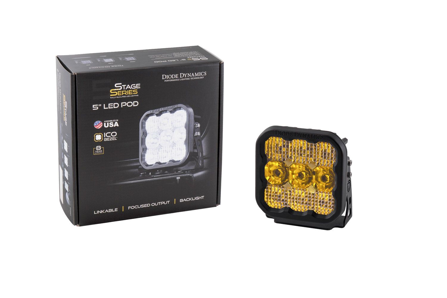 SS5 Yellow Pro LED Pod (one)