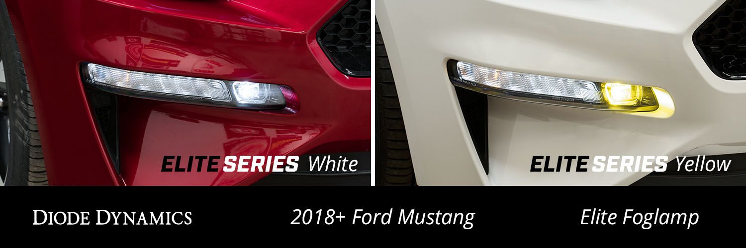 Elite Series Combination Fog Lamp for 2018-2023 Ford Mustang (USDM) (pair)