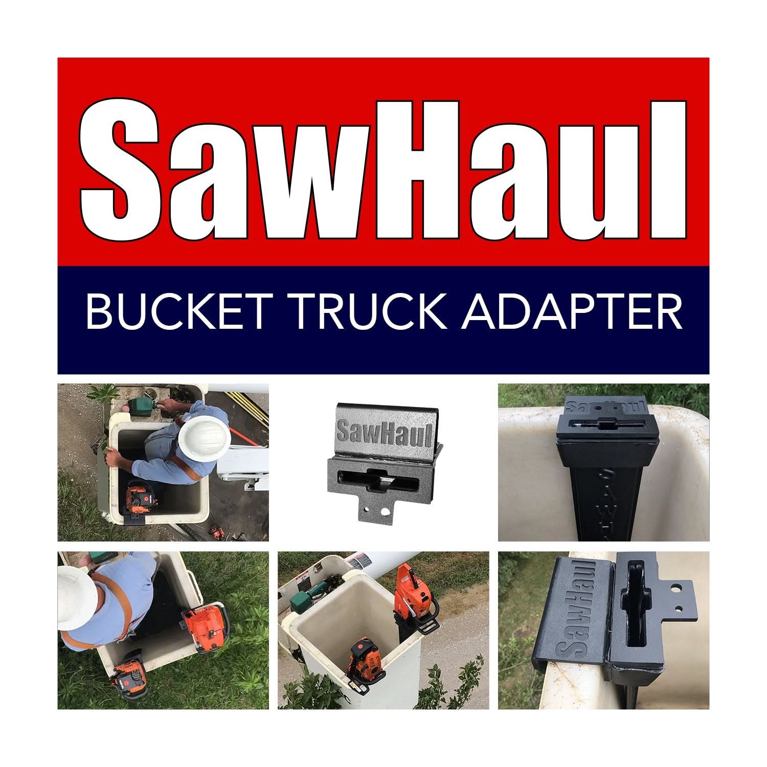 SawHaul Mount for Fiberglass Insulated Aerial Bucket Trucks
