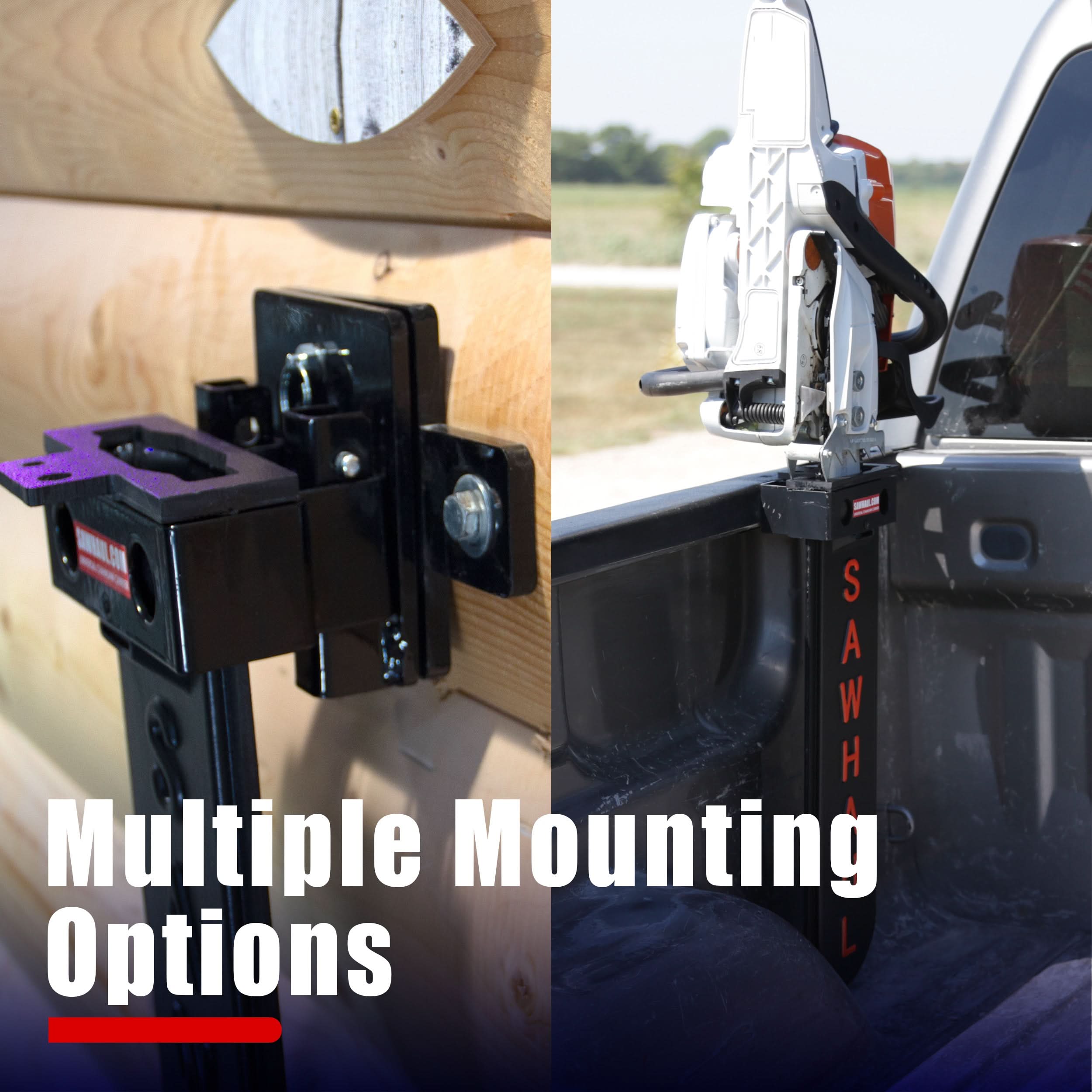 SawHaul Snap-Lok Rotating Mount Base with Scabbard