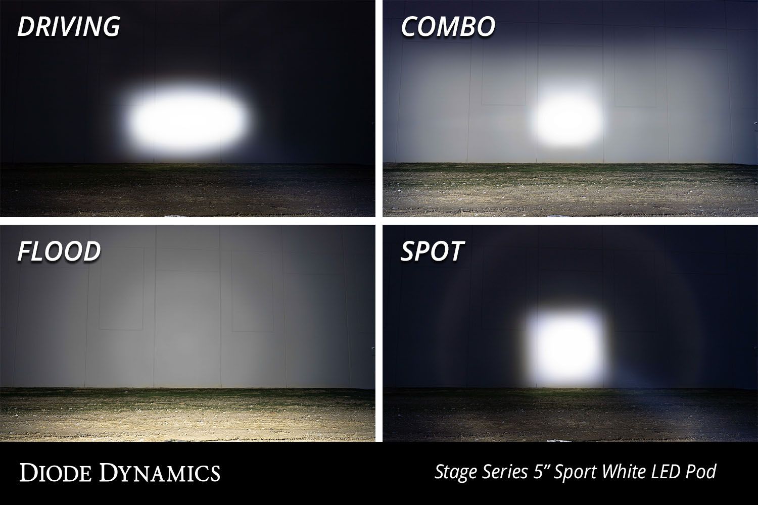 SS5 Yellow Sport LED Pod (one)