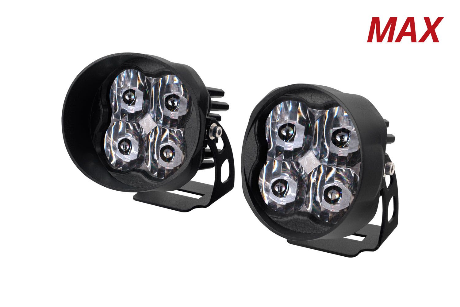 SS3 SAE White Max Angled LED Pod (pair)