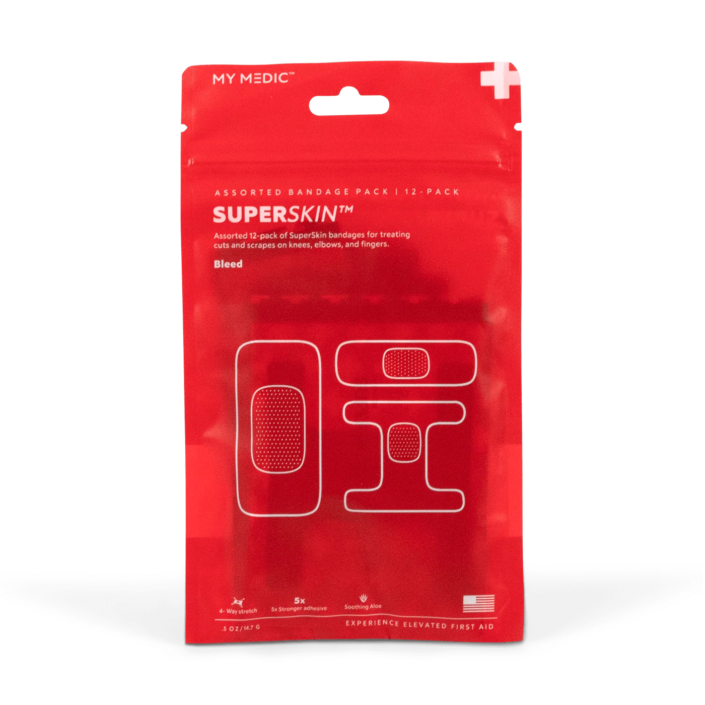 My Medic SuperSkin Assorted Bandage 12 Pack