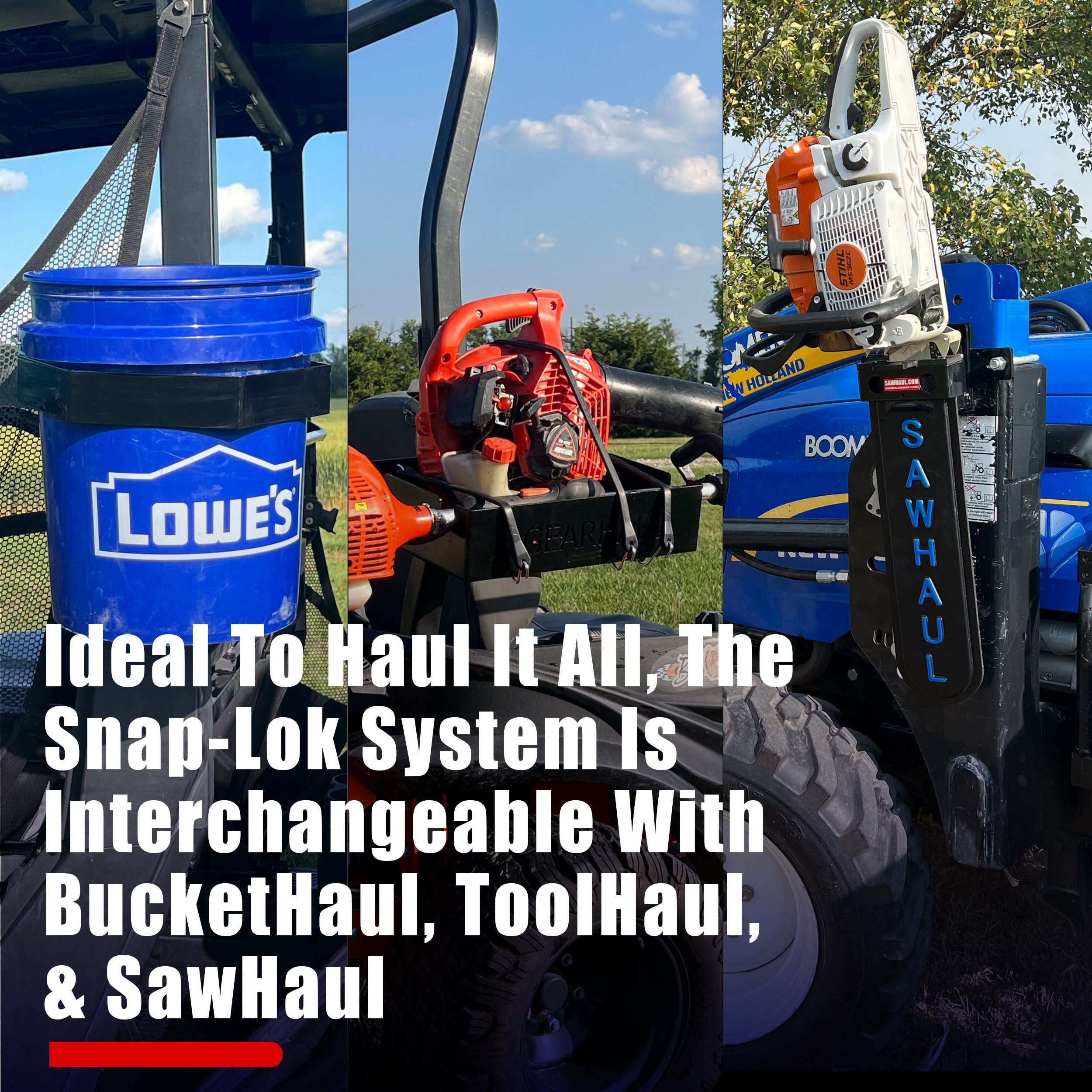 ToolHaul Snap-Lok Mount for Tractors