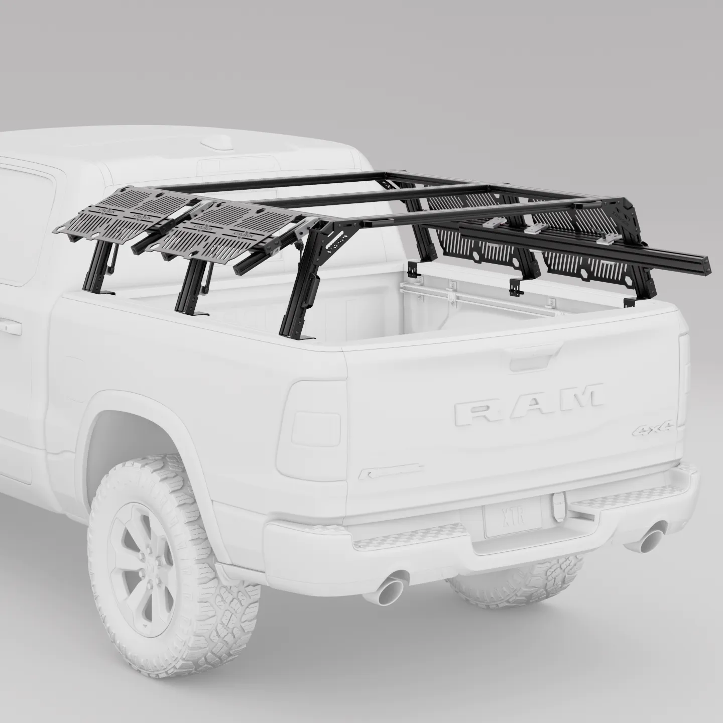 Ram 1500 Pre-configured Bed Rack (Straight Bed) | XTR3 Popular Builds + MOLLE Packages