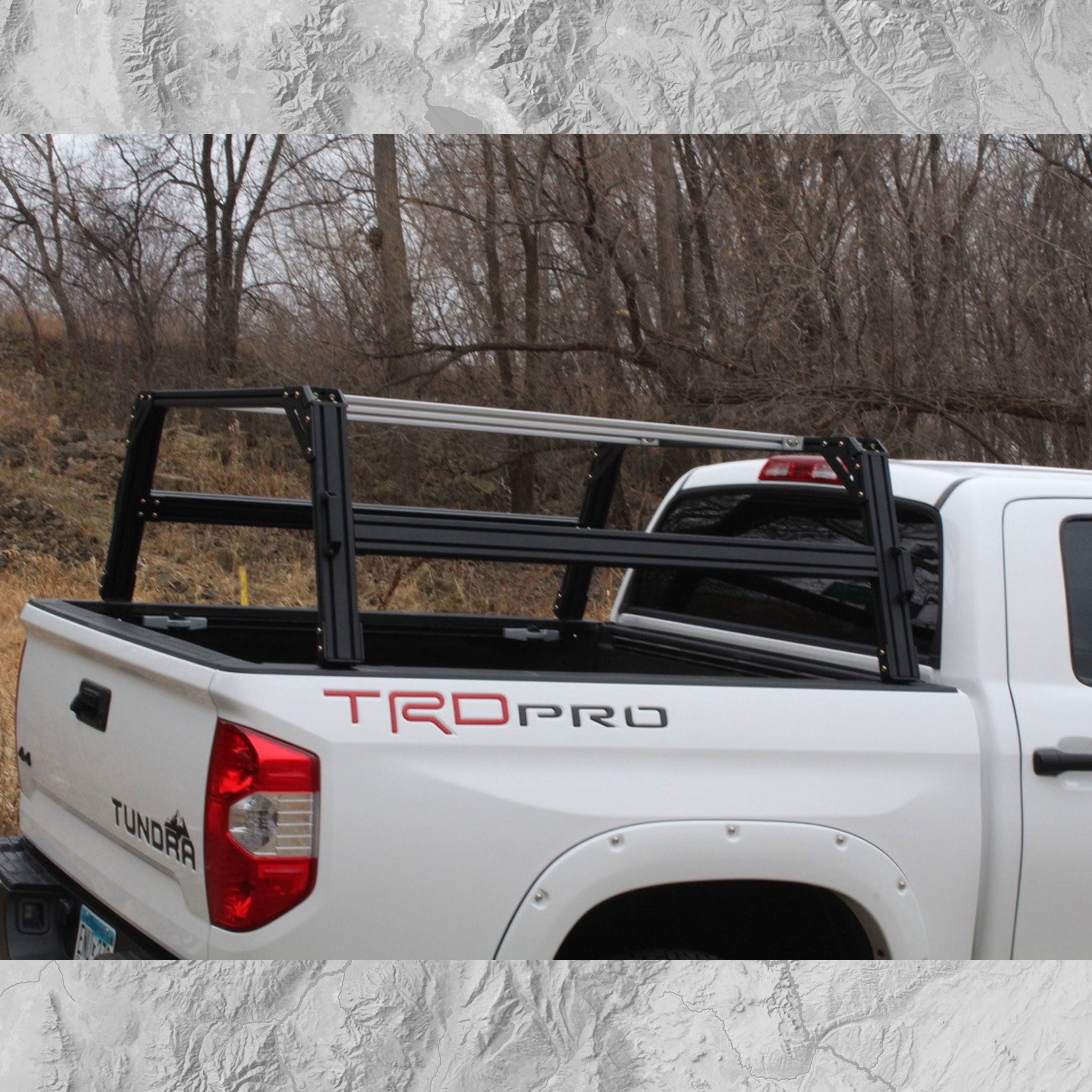 Toyota Tundra Bed Rack for Retrax XR Covers | XTR1
